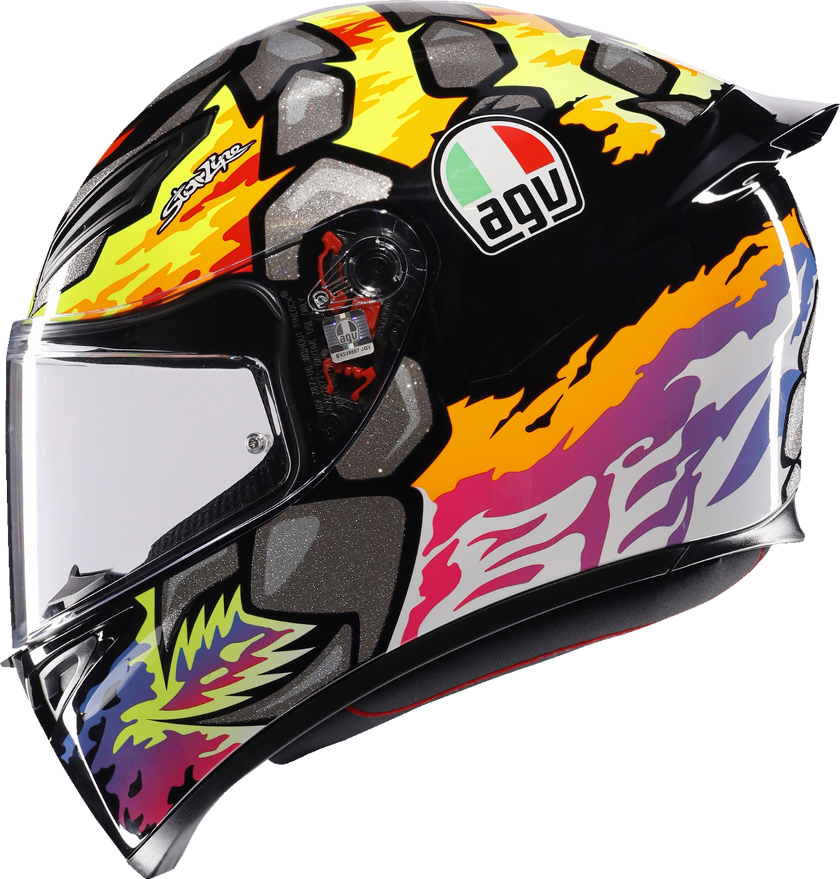 AGV K1 S Full Face Helmet Bezzecchi 2023