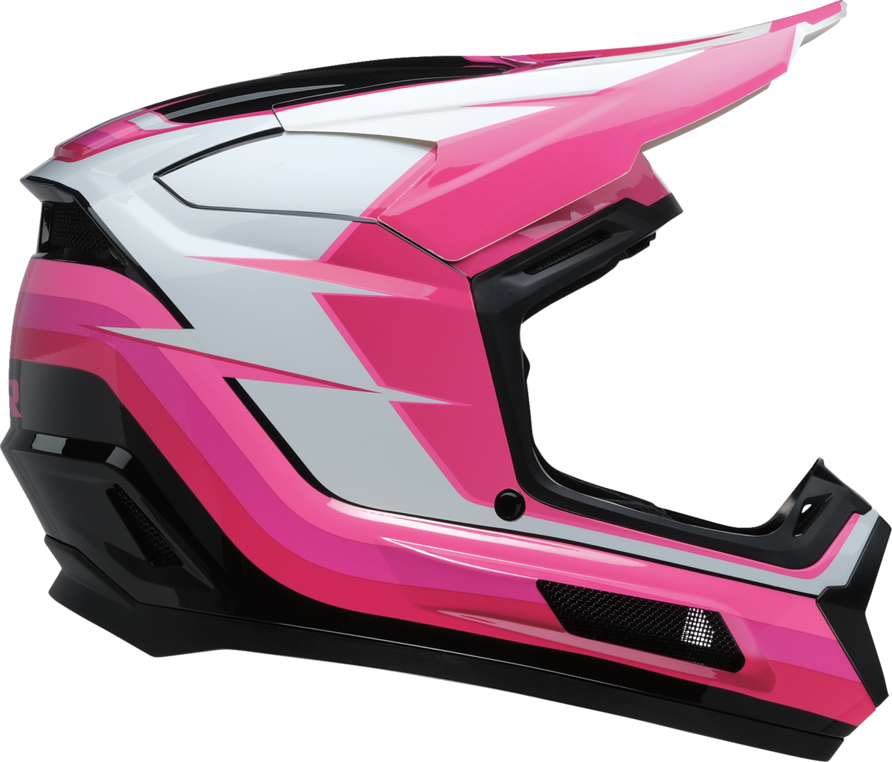 Z1R Youth Dirt Maxx Offroad Helmet Vortex Pink/White