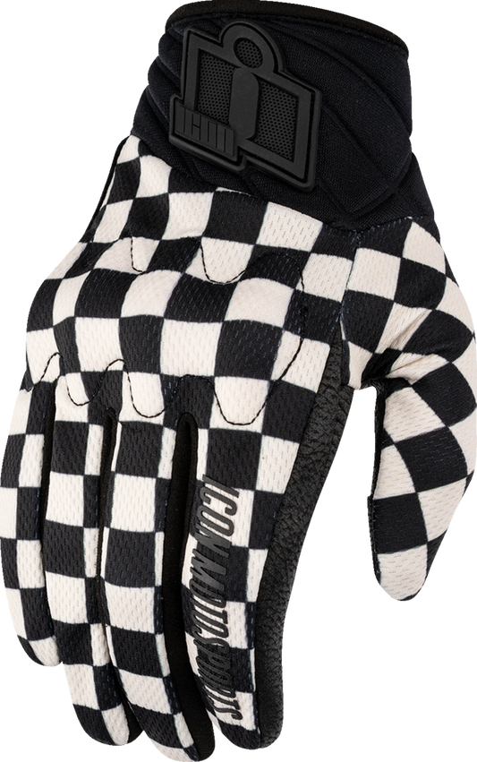 ICON Womens Anthem 3 CX Gloves Checker