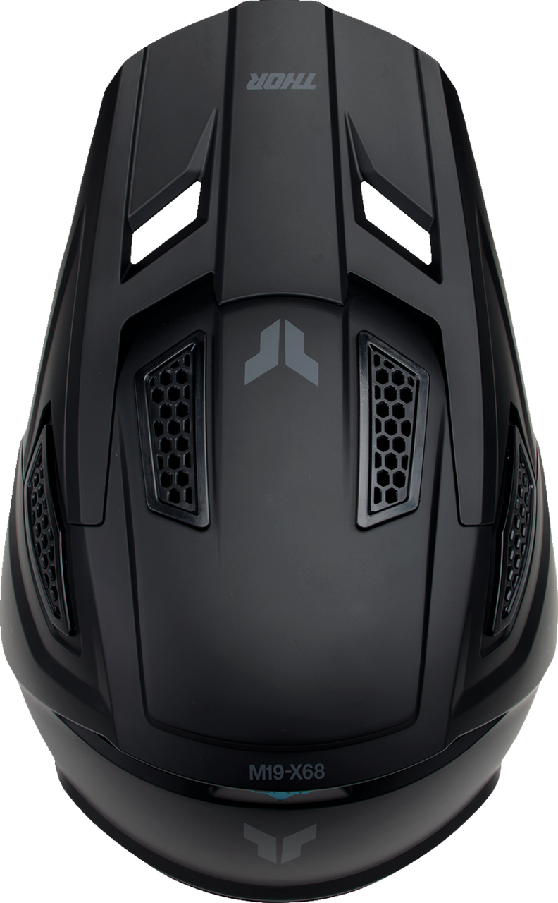 Thor 2025 Fleet Helmet Blackout