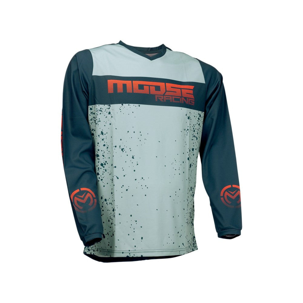 Moose Racing 2022 Qualifier Jersey Pant Combo Grey/Orange