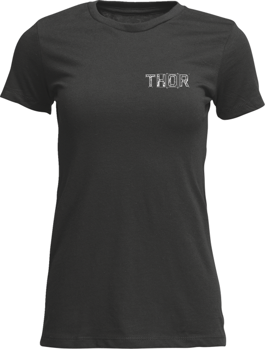 Thor Womens Blueprint T-Shirt Charcoal