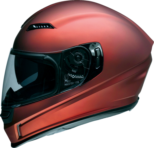 Z1R Jackal Satin Full Face Helmet Red