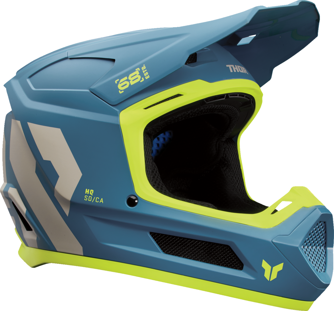 Thor 2025 Youth Fleet Helmet Forge Blue