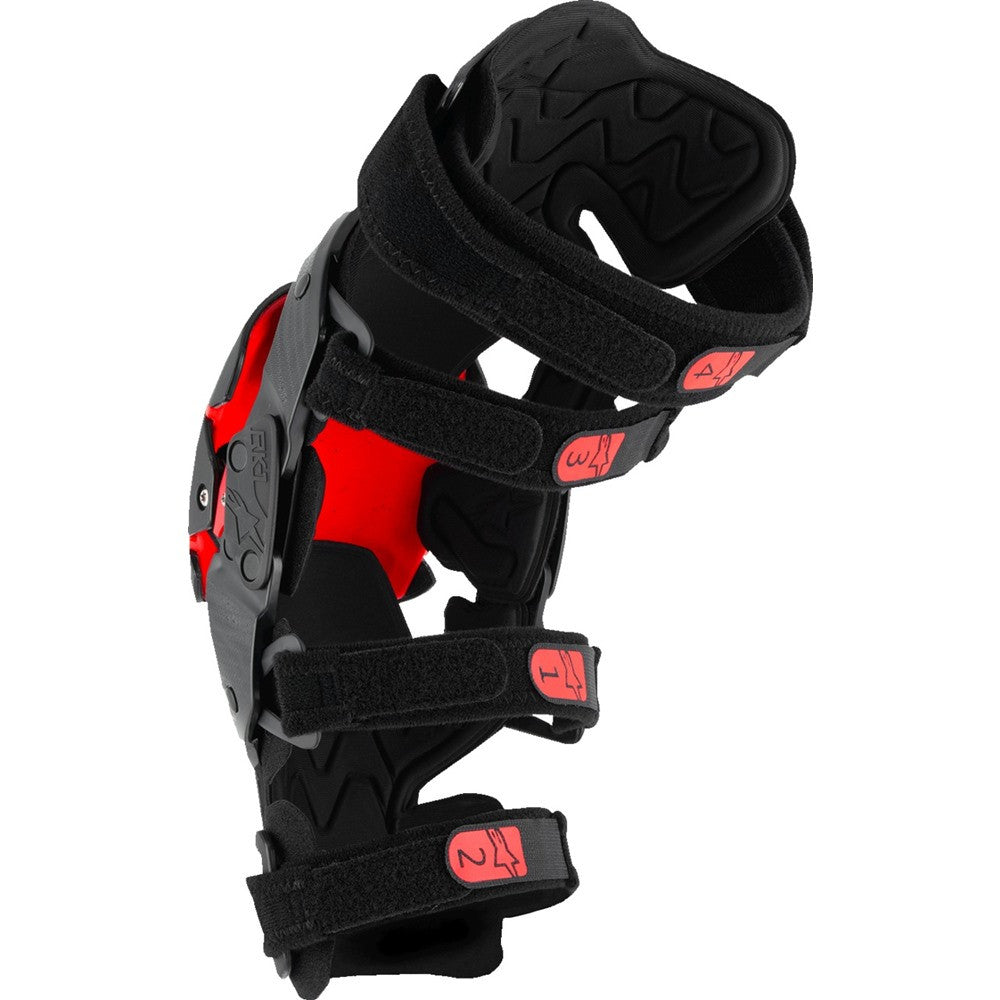 Alpinestars RK-1 Plasma Knee Braces Black/Red