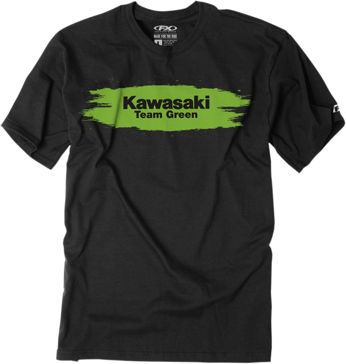 Factory Effex Kawasaki Team Green Youth T-Shirt Black