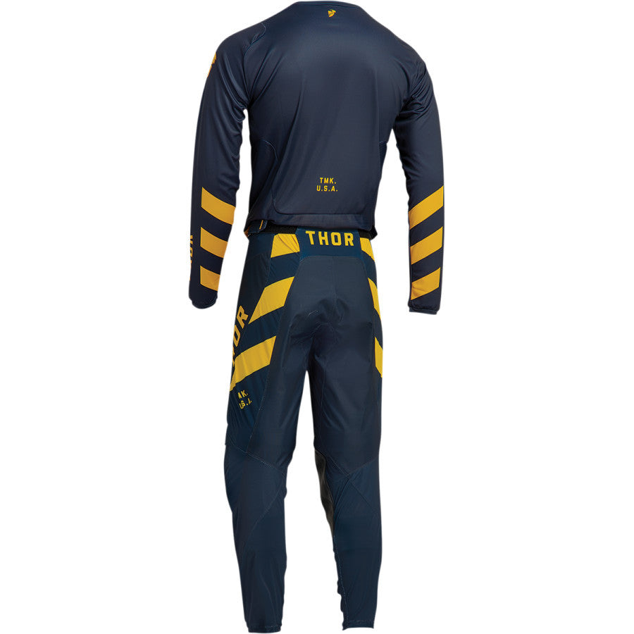 Thor 2022 Pulse Vapor Jersey Pant Combo Midnight/Lemon