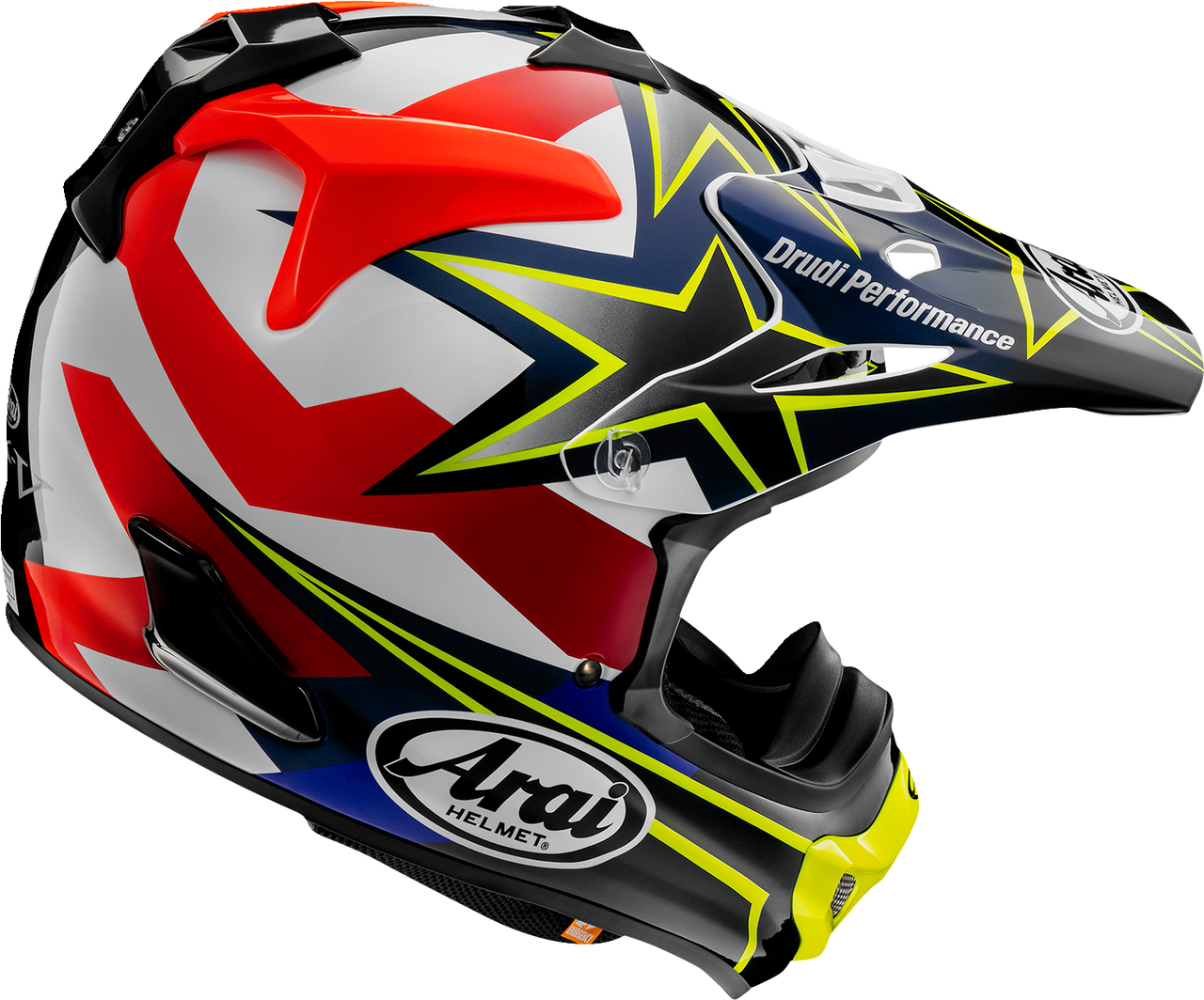 Arai VX-Pro4 Stars & Stripes Offroad Helmet Yellow