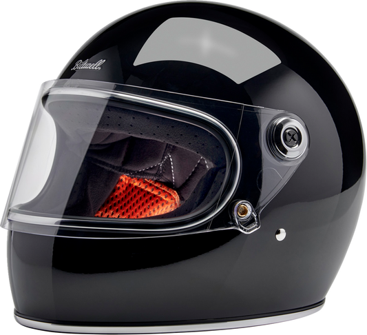 Biltwell Gringo S Full Face Helmet Gloss Black