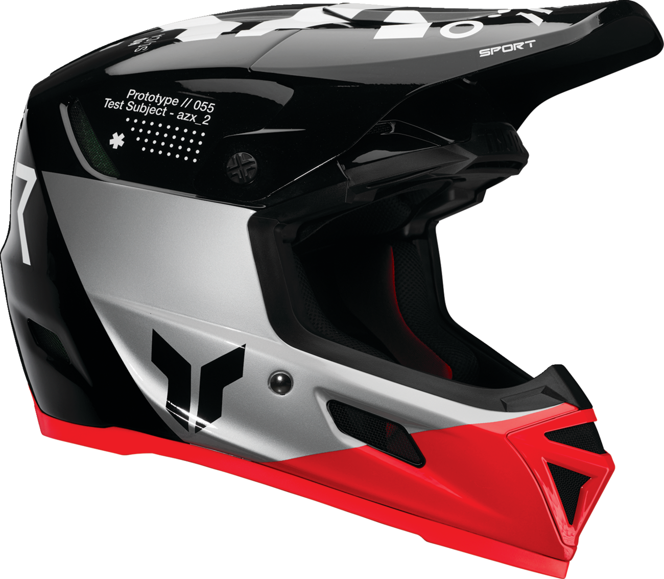 Thor Reflex Sport Helmet Strike MIPS Black/Red