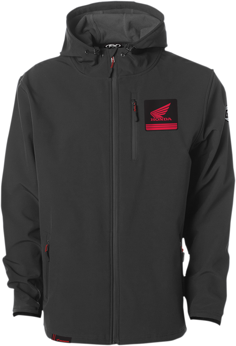 Factory Effex Honda Track Jacket Charcoal