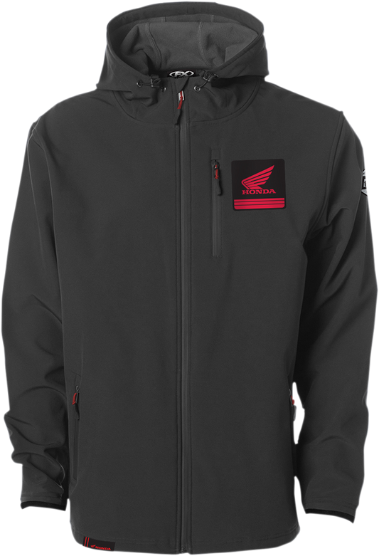 Factory Effex Honda Track Jacket Charcoal