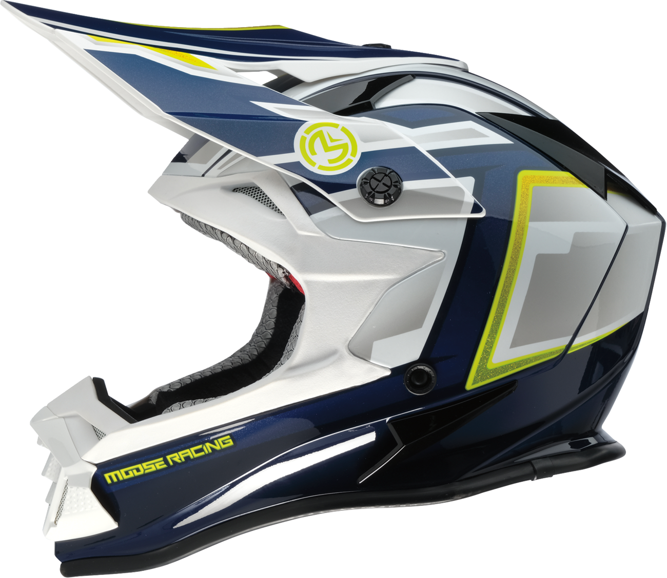 Moose Racing MR3 F.A.F Helmet White/Navy/Green