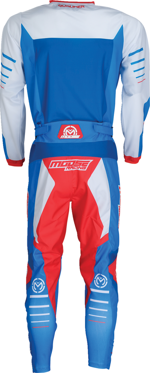 Moose Racing 2025 Qualifier Jersey Pant Combo Red/White/Blue