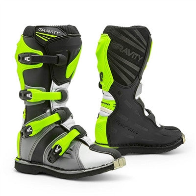 Forma Youth Gravity MX Boots - Neon/Grey