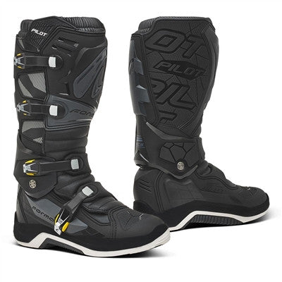 Forma Pilot Offroad Boots - Black/Anthracite