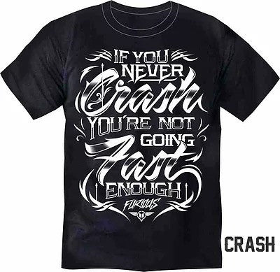 Furious Inc Crash Tee - Black