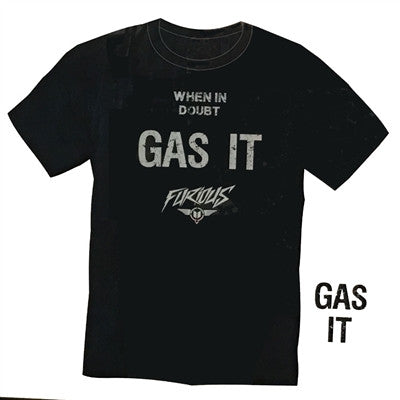 Furious Inc Gas It Tee - Black