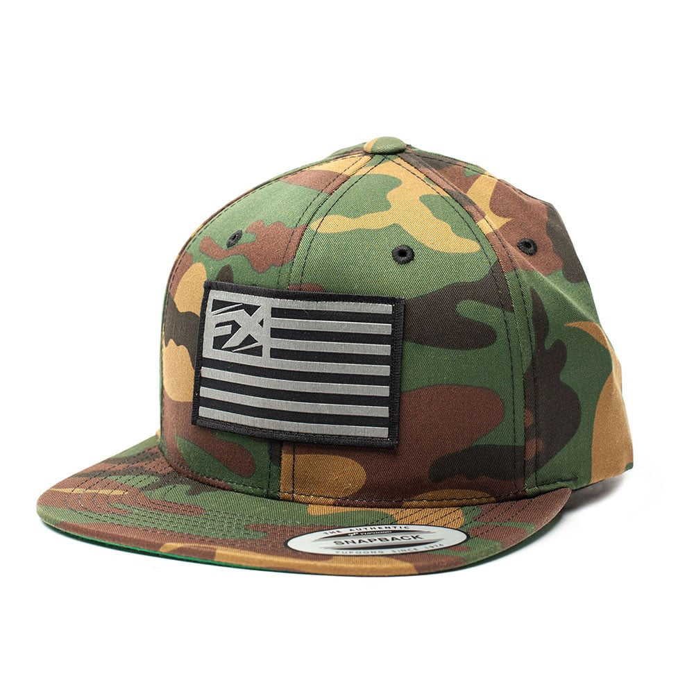 Factory Effex FX Flag Snapback Hat Camo