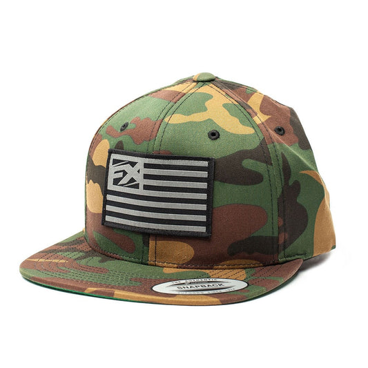 Factory Effex FX Flag Snapback Hat Camo