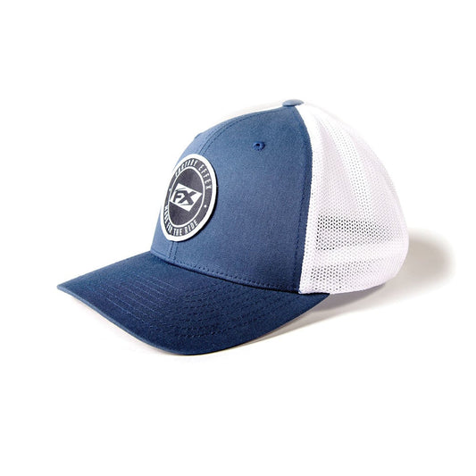 Factory Effex FX 'Statement' Curved Bill Flex-Style Hat Navy-White