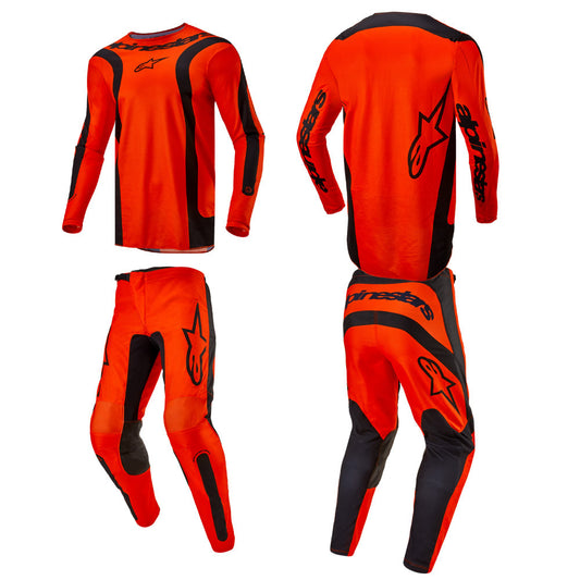 Alpinestars Fluid Lurv MX Jersey Pant Combo Orange Black