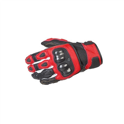 Scorpion 2017 SGS Mark II Short Leather Gloves - Red