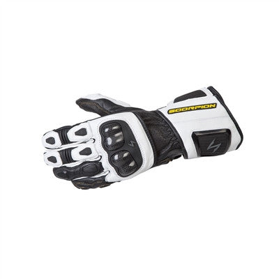 Scorpion 2017 SG3 Mark II Long Gauntlet Leather Gloves - White
