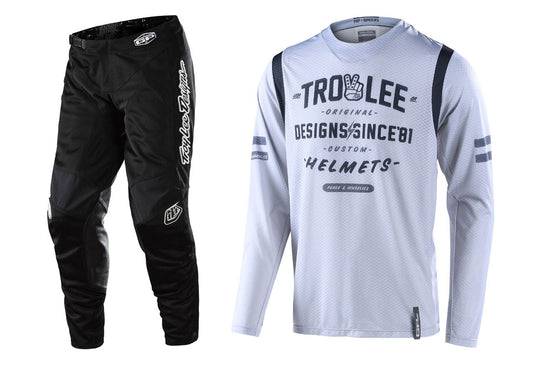 Troy Lee Designs 2022 GP Air Jersey and Pant Combo Roll Out Grey