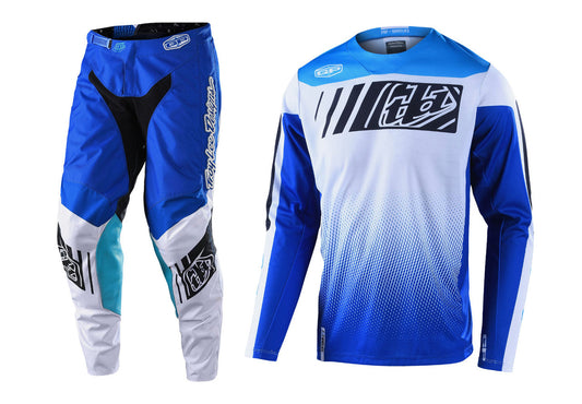 Troy Lee Designs 2022 GP Jersey and Pant Combo Icon Blue