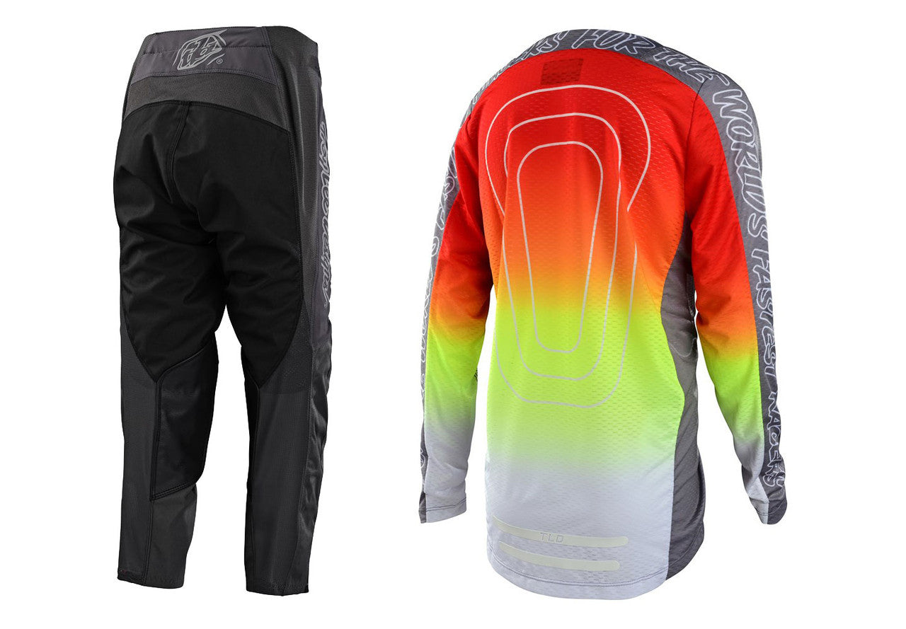 Troy Lee Designs 2023 Youth GP Pro Air Richter Jersey Mono Pant Combo Silver/Fire