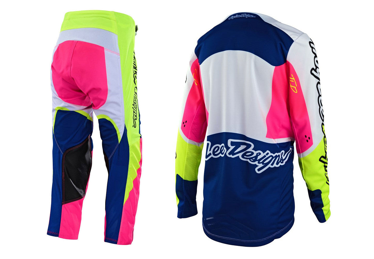 Troy Lee Designs 2023 Youth GP Pro Radian Jersey Pant Combo White/Multi