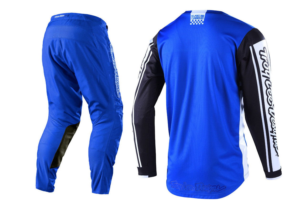 Troy Lee Designs 2022 GP Jersey and Pant Combo Race 81 Blue