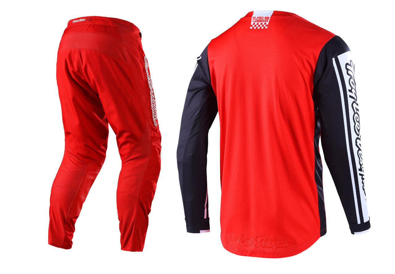 Troy Lee Designs 2022 GP Jersey and Pant Combo Race 81 Red
