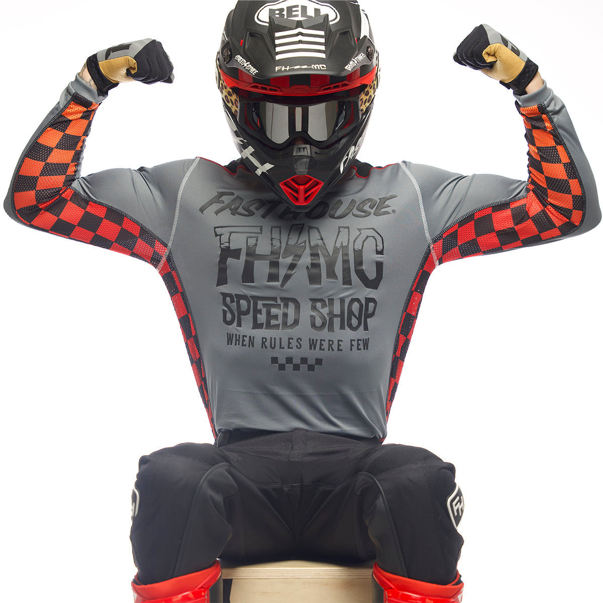 Fasthouse Grindhouse Brute Jersey - Grey/Black