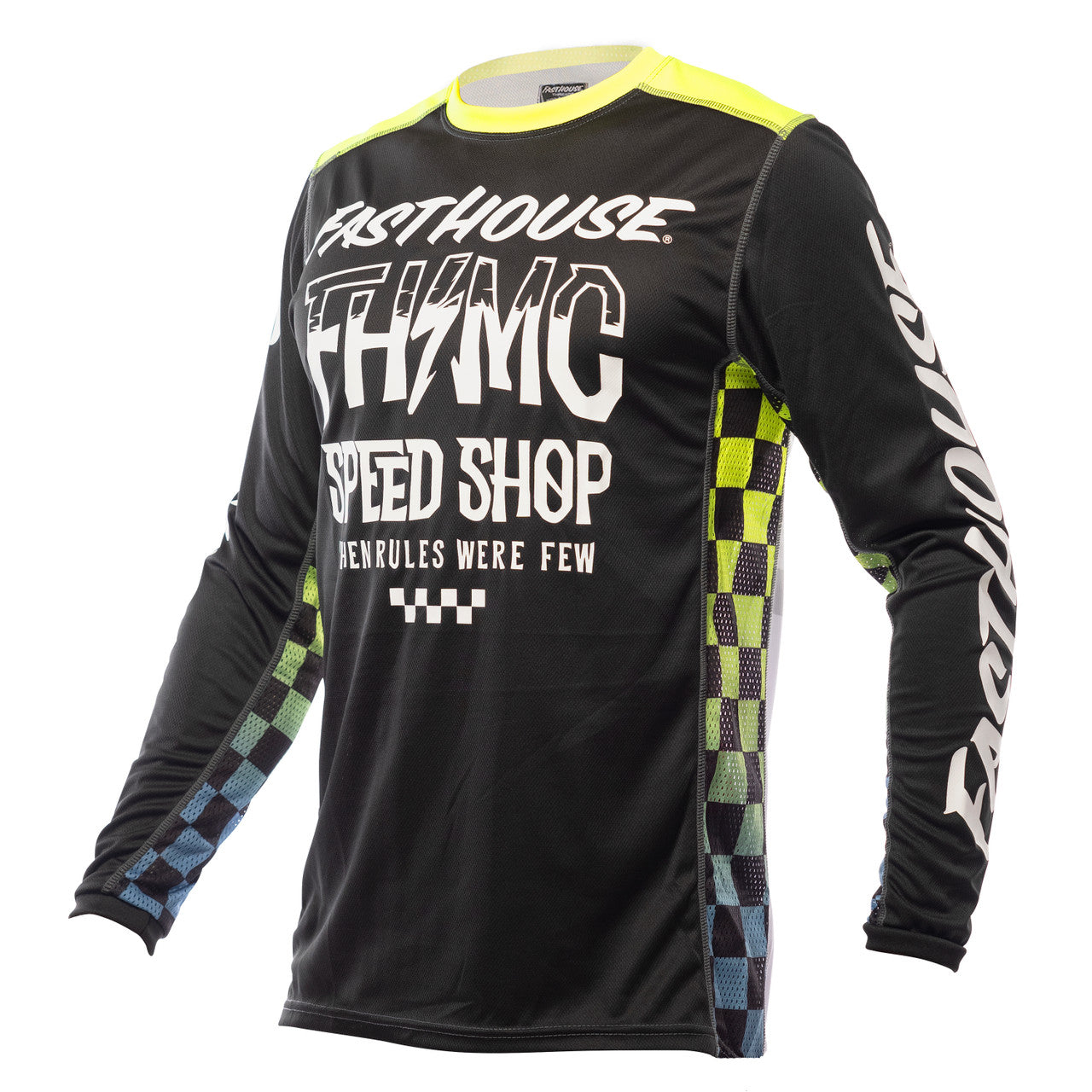 Fasthouse Grindhouse Brute Jersey - Black/Hi-Viz