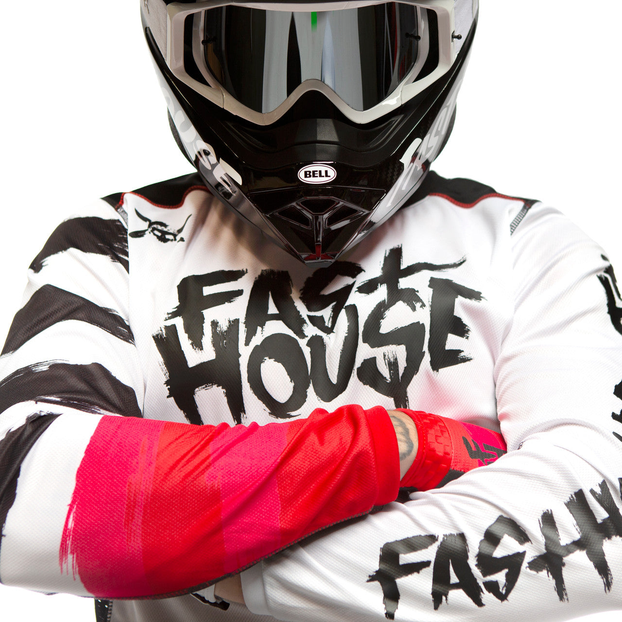 Fasthouse Grindhouse Jester Jersey - White