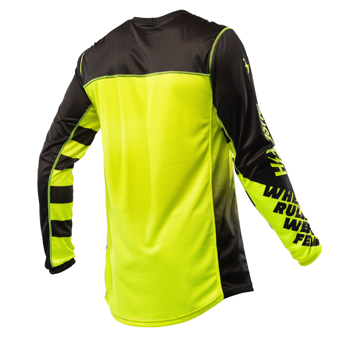 Fasthouse Grindhouse Riot Jersey - Black/Hi-Viz