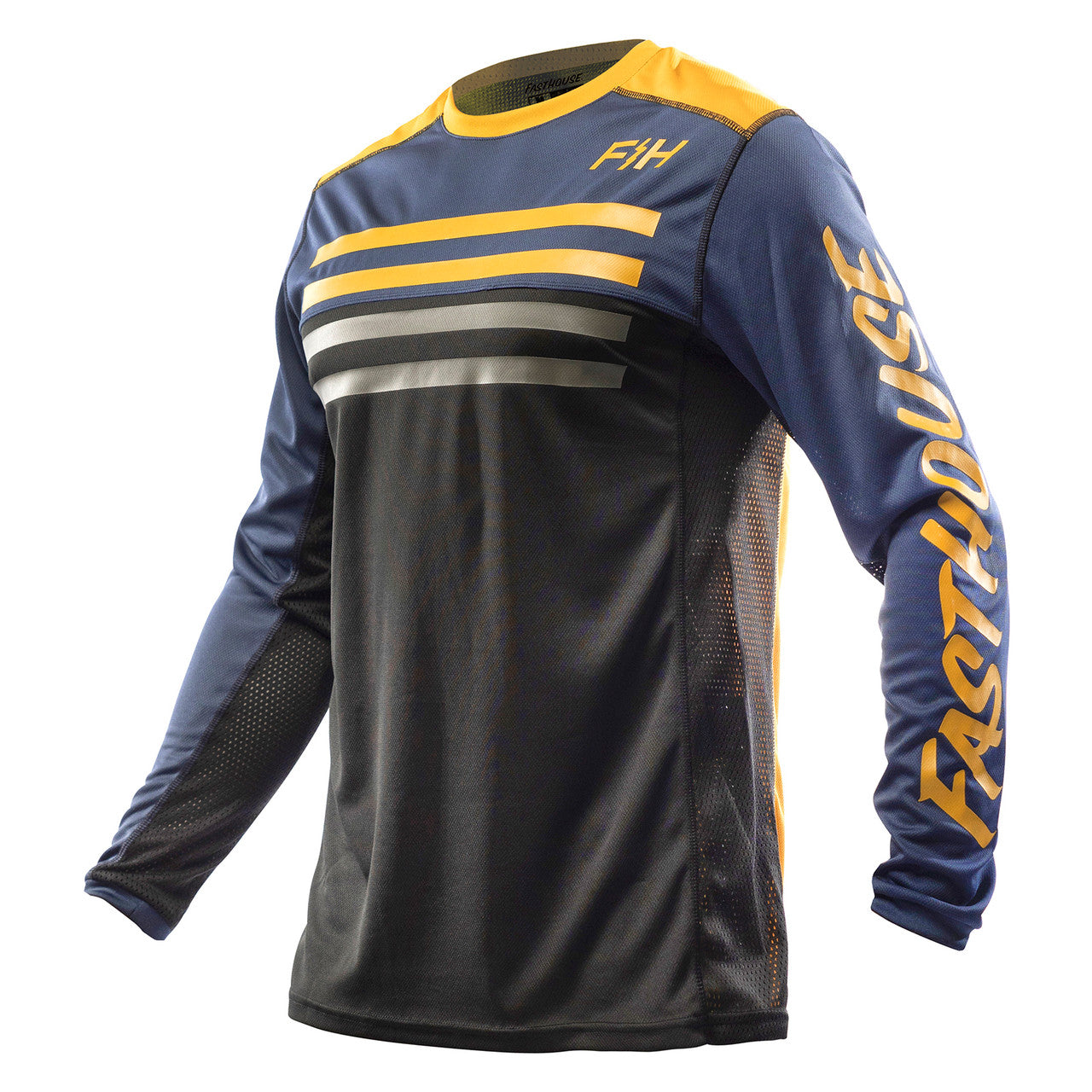 Fasthouse Grindhouse Tempo Jersey - Navy/Gold