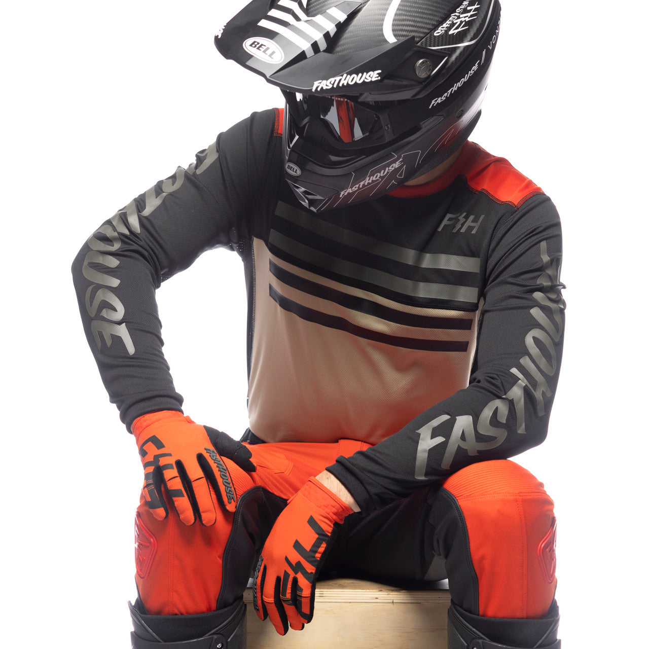 Fasthouse Grindhouse Tempo Jersey - Black/Red