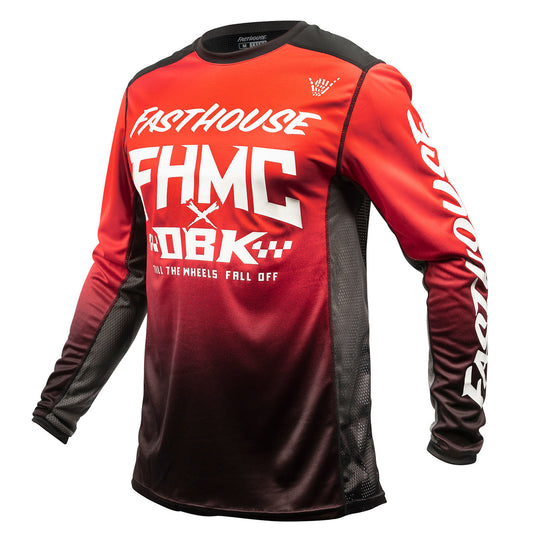 Fasthouse Grindhouse Twitch Jersey - Red/Black