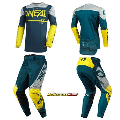 O'NEAL 2021 Hardwear Surge Jersey Pant Combo Blue/Grey