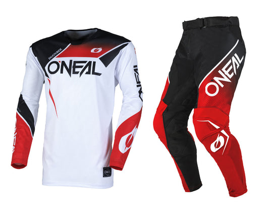 O'Neal 2025 Hardwear Air Slam Jersey Pant Combo Black/Red