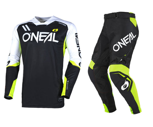 O'Neal 2025 Hardwear Flow Jersey Pant Combo Black/White