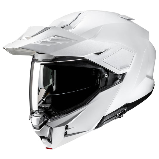 HJC i80 Solid White Adventure Touring Modular Helmet