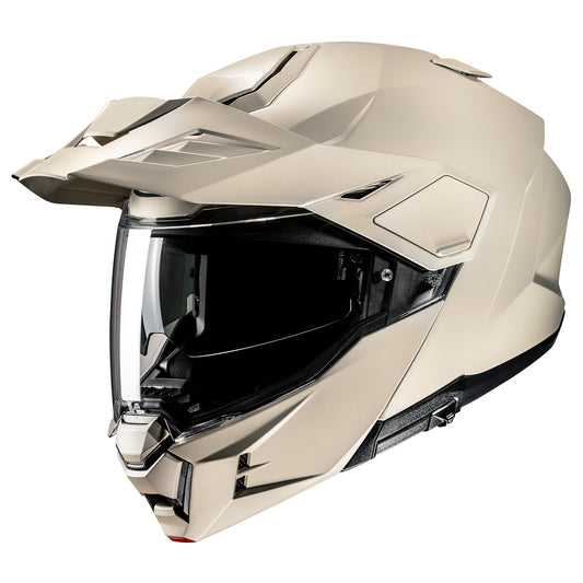HJC i80 Solid Semi Flat Sand Beige Adventure Touring Modular Helmet