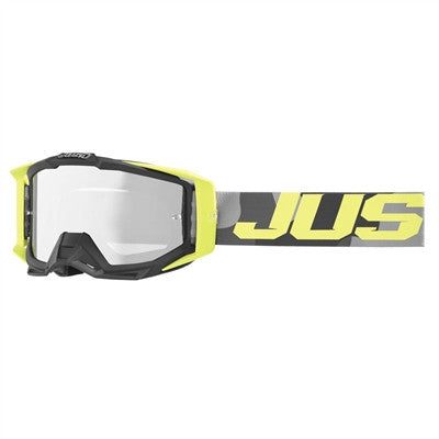 Just1 Iris Offroad Goggle - City Camo w/Mirror Silver Lens