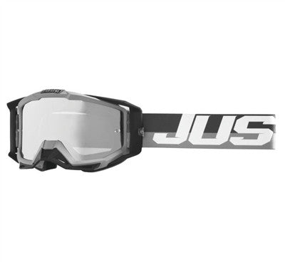 Just1 Iris Offroad Goggle - Twist Grey w/Mirror Silver Lens