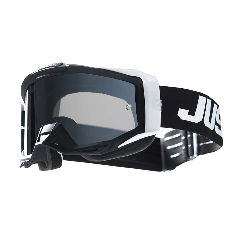 JUST1 Iris 2.0 Moto Goggle Logo White - Black