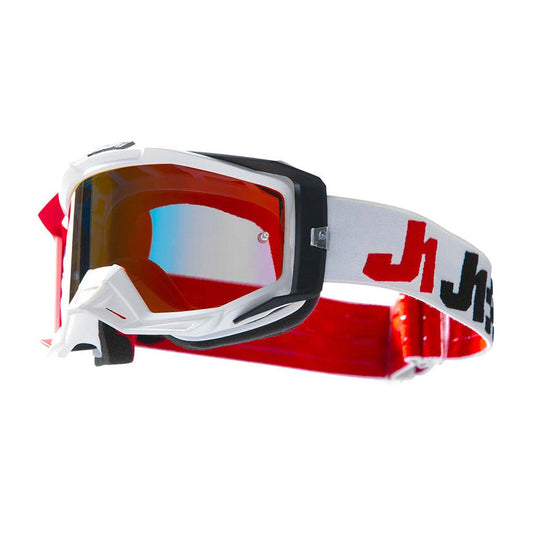 JUST1 Iris 2.0 Moto Goggle Racer Black - Red - White